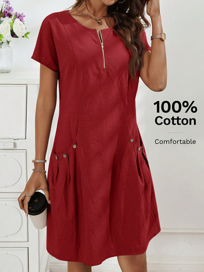 Everyday Ease Cotton Dress