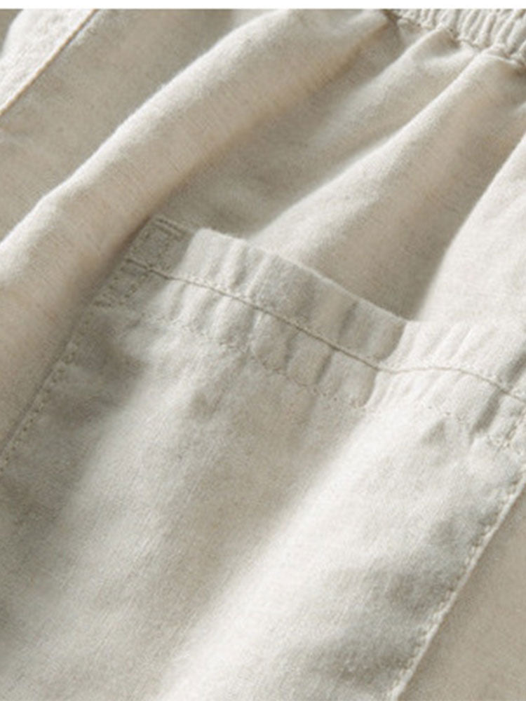Leo Casual Outfit With Linen Trousers