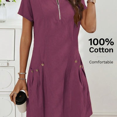 Everyday Ease Cotton Dress