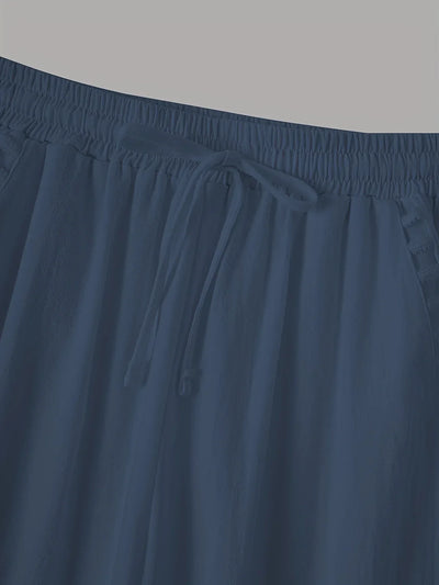 Tracey Contrast Trim Cropped Trousers