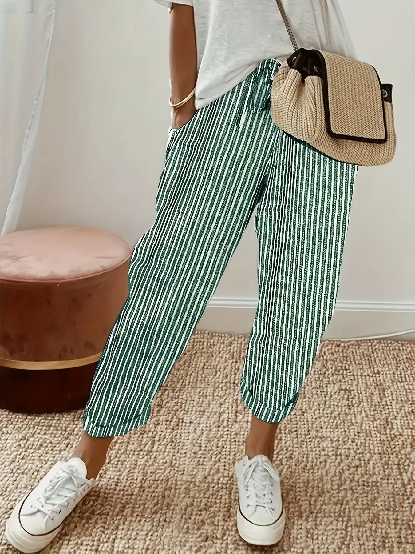 Amelia Stretch Waist Trousers