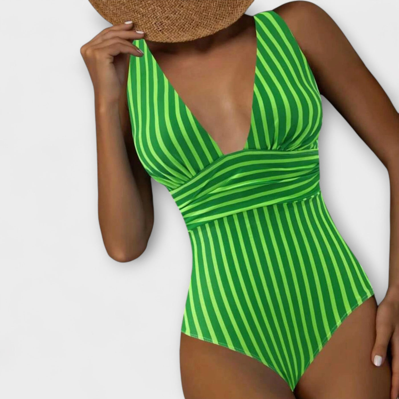 Aurora™ | One-Piece Striped Swimsuit