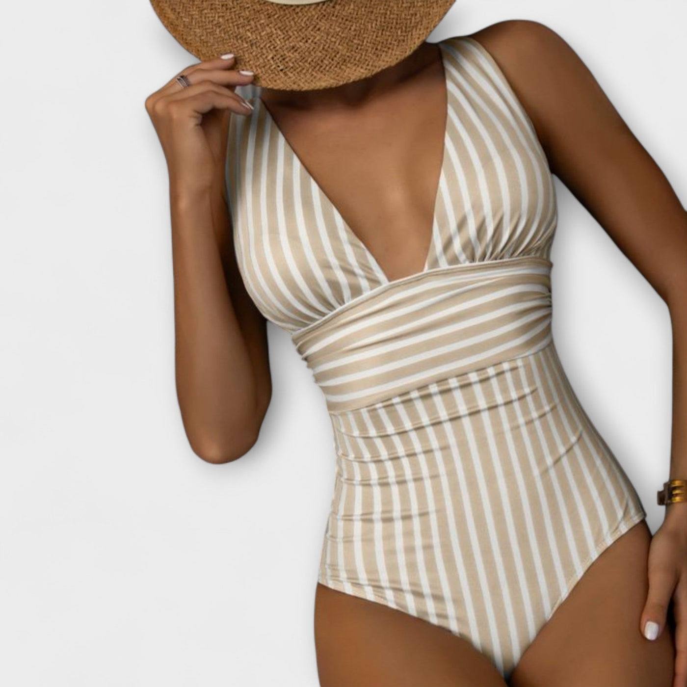 Aurora™ | One-Piece Striped Swimsuit
