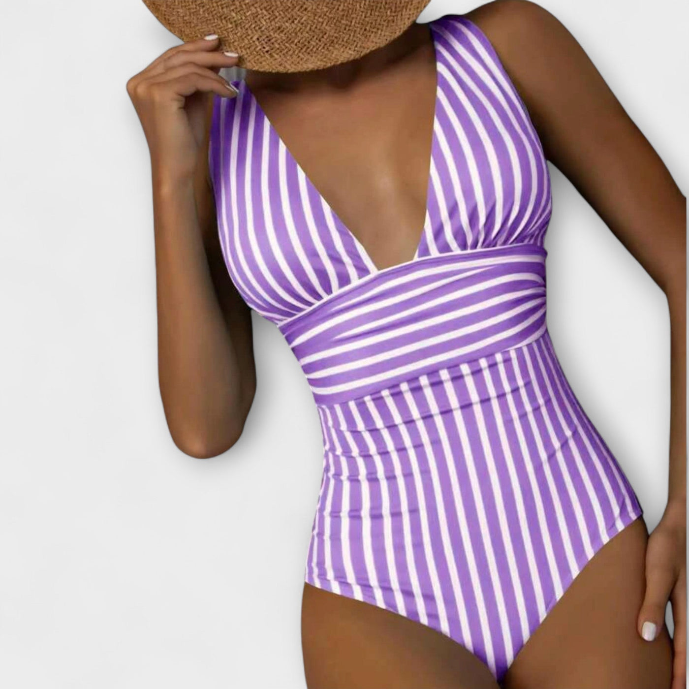 Aurora™ | One-Piece Striped Swimsuit