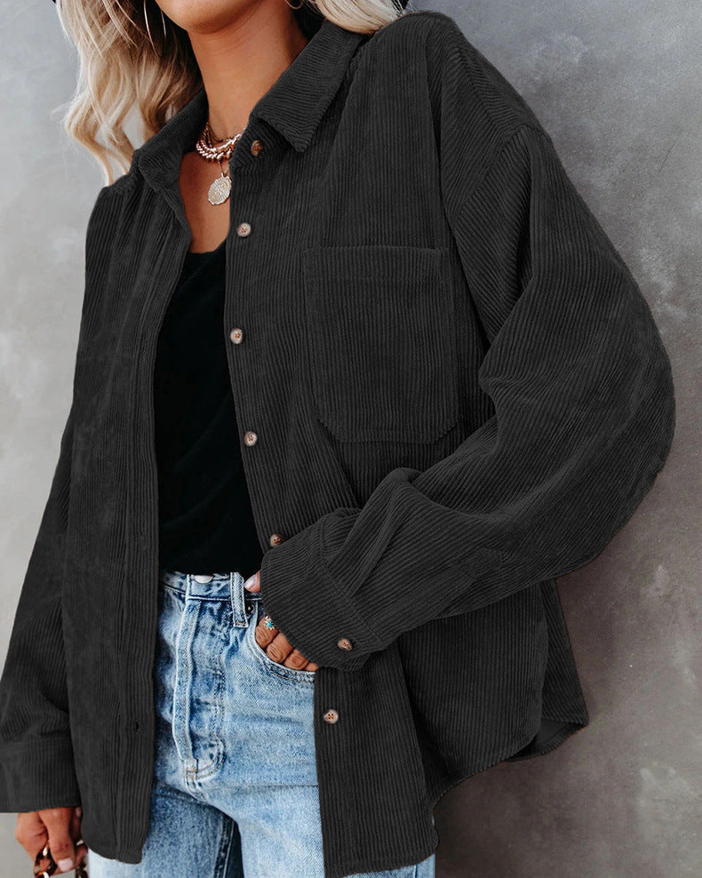 Bella Vintage Velvet Shirt
