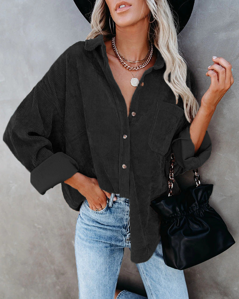 Bella Vintage Velvet Shirt