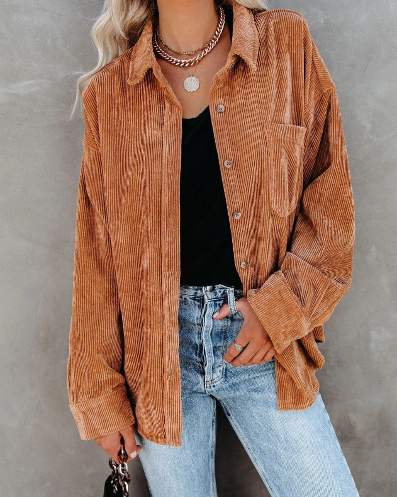 Bella Vintage Velvet Shirt