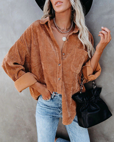 Bella Vintage Velvet Shirt
