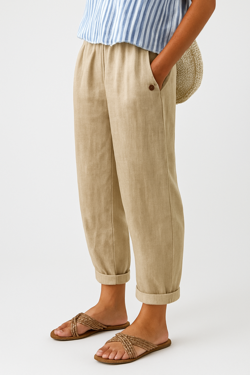 Yanchik Stylish Trousers With Side Pockets