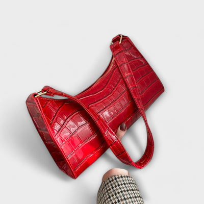 Olivia - Glossy Leather Bag