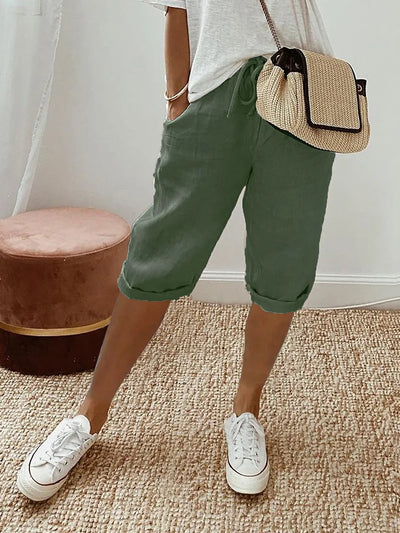 EMMA Cotton-Linen Women's Trousers