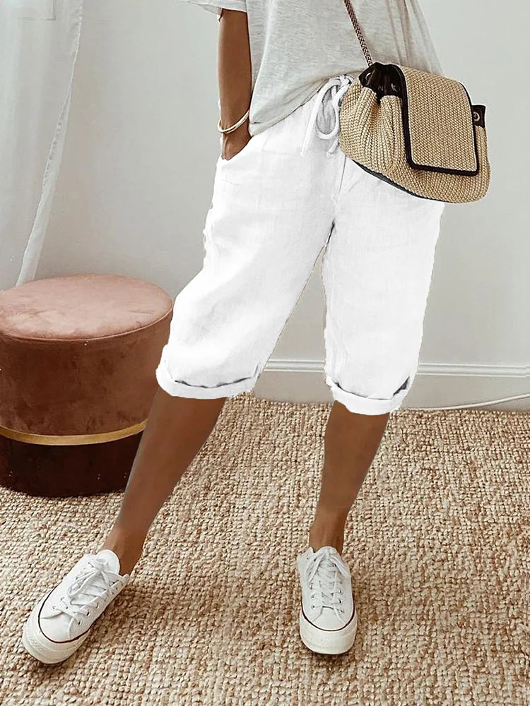 EMMA Cotton-Linen Women's Trousers