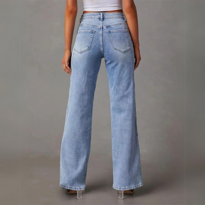 Olivia™ - High-Waisted Wide-Leg Jeans