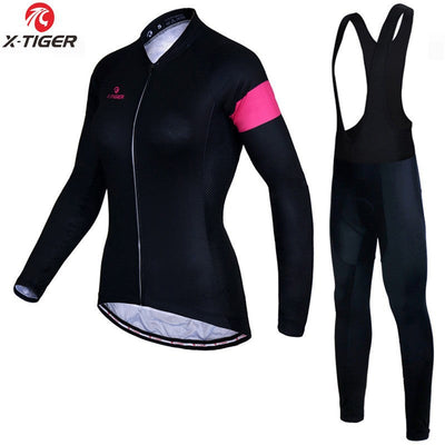 Ladies' Cycling Set - X-Tiger with Long Sleeves