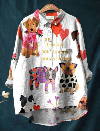 Chloe Dog Art Shirt
