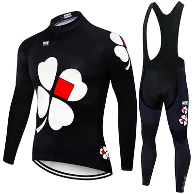 FDJ - Professional Cycling Set with Long Sleeves