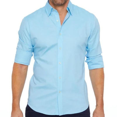 Leo Crease-resistant Zip-up Shirt