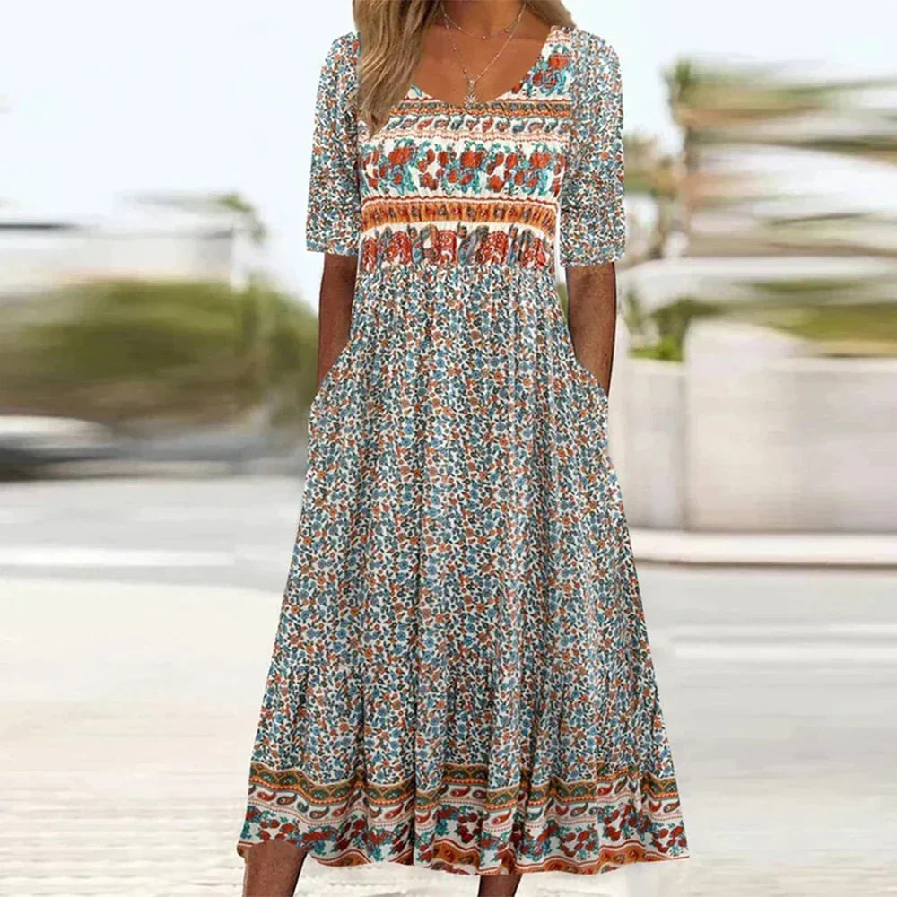Leviana™ | Plus Size Floral Maxi Dress