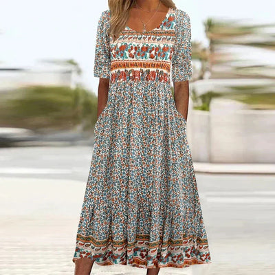 Leviana™ | Plus Size Floral Maxi Dress