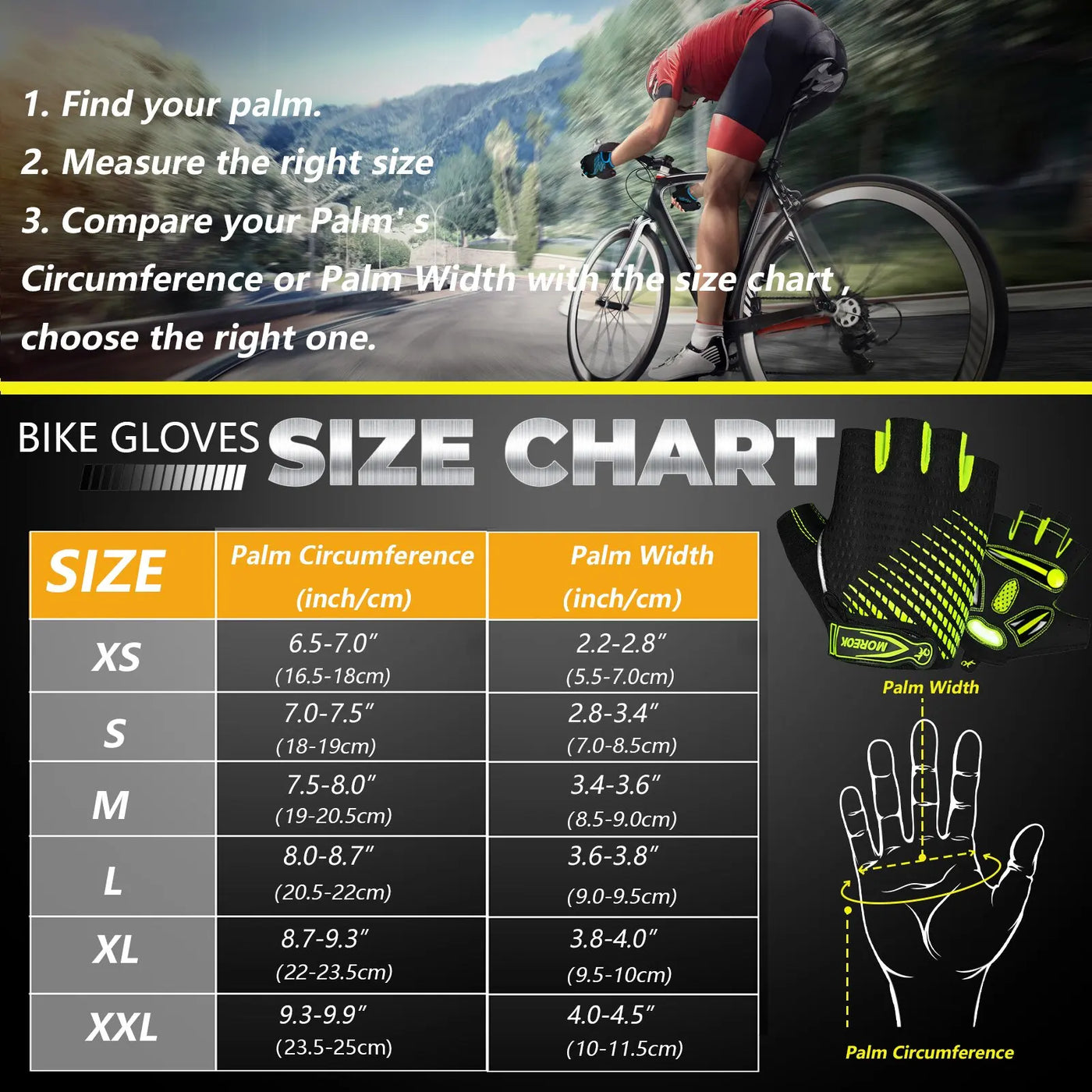 Bike Gloves - GripMax