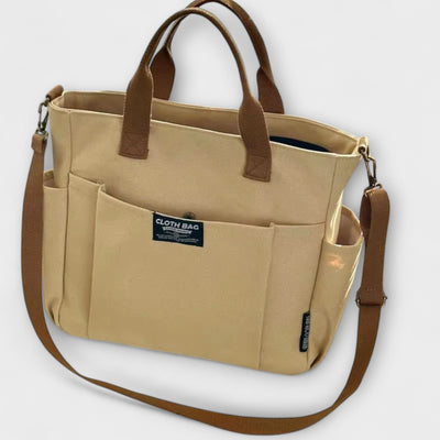 Olivia - Minimalist Canvas Tote Bag