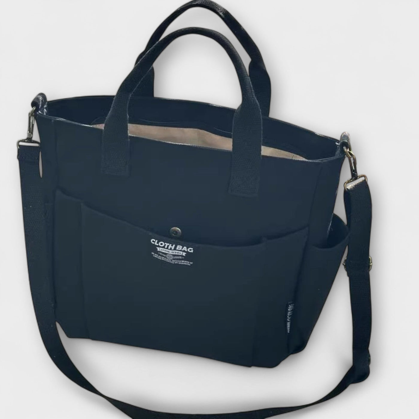 Olivia - Minimalist Canvas Tote Bag
