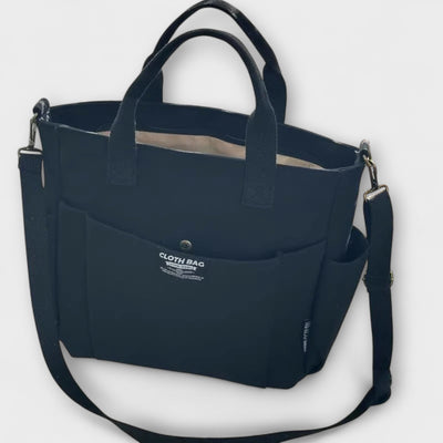 Olivia - Minimalist Canvas Tote Bag