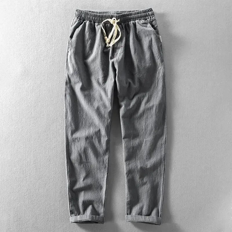 Daniel Cotton Linen Trousers