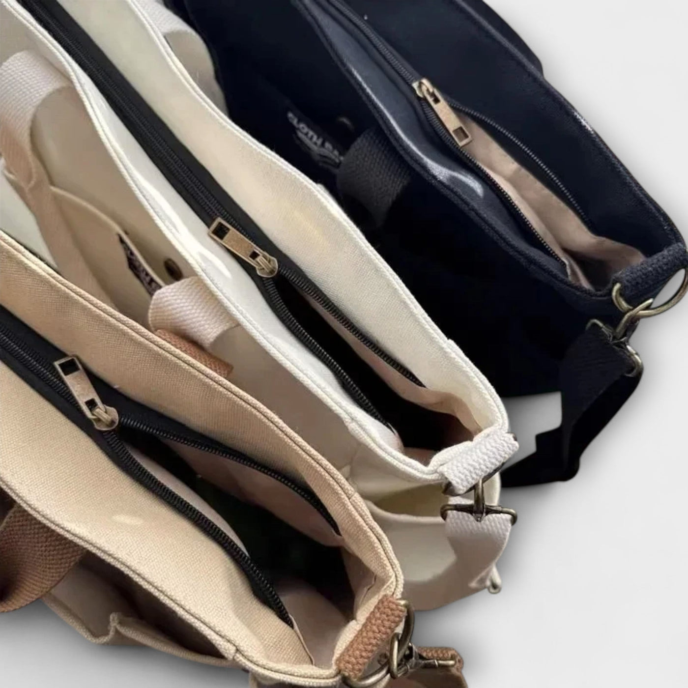 Olivia - Minimalist Canvas Tote Bag