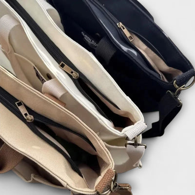 Olivia - Minimalist Canvas Tote Bag