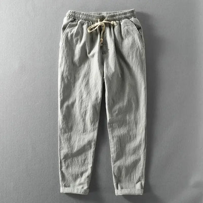 Daniel Cotton Linen Trousers