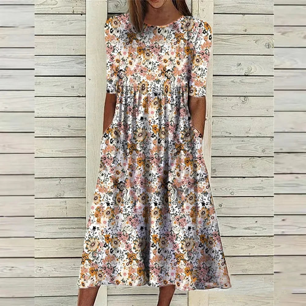 Leviana™ | Flourishing Summer Dress