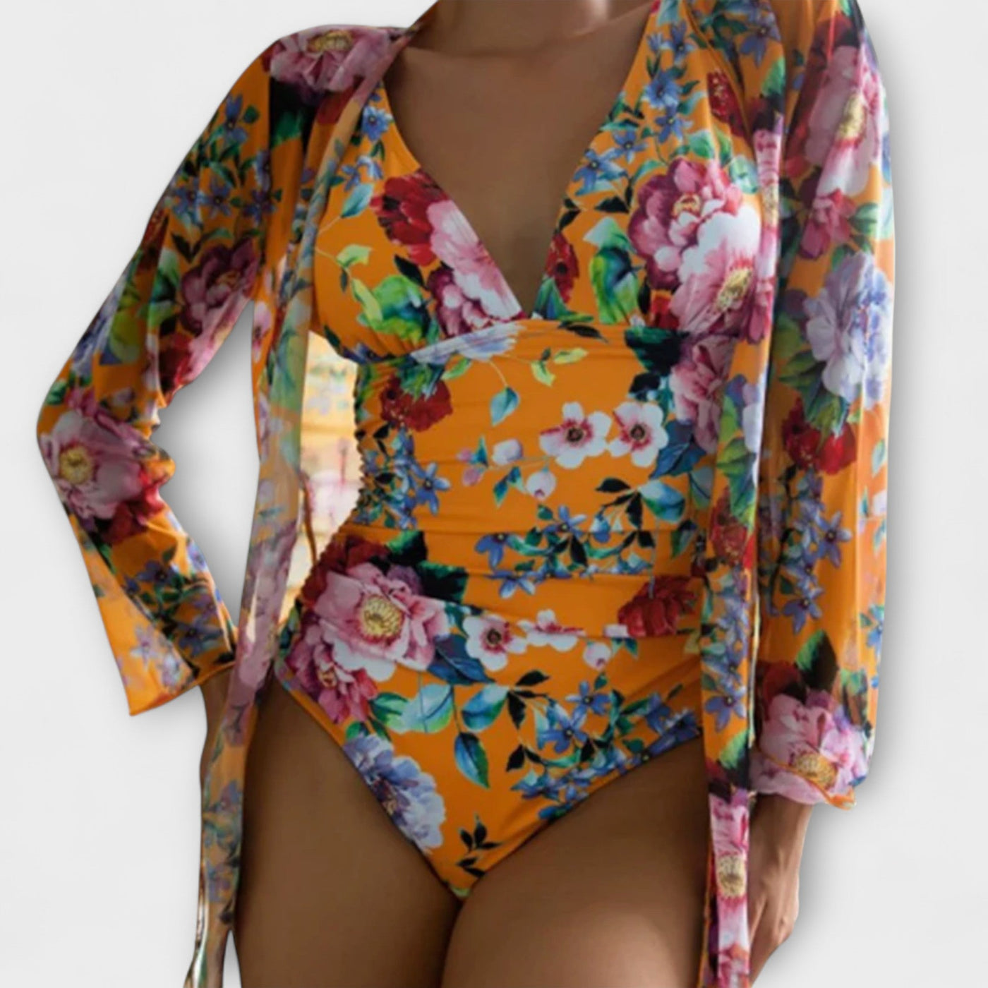 Clémence™ | Elegant and Flattering Swimsuit