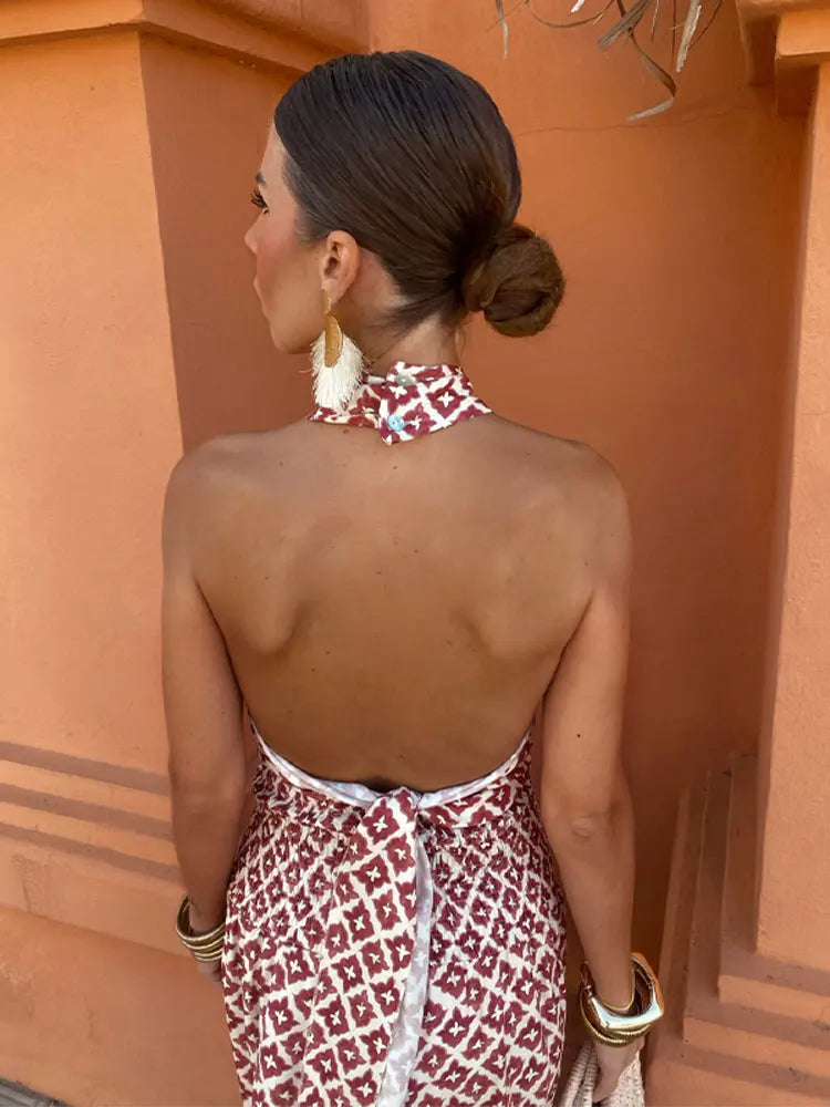 Mickay™ | Elegant Midi Dress with Off-the-Shoulder Straps