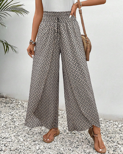 Sahara Relaxed Wide-Leg Trousers