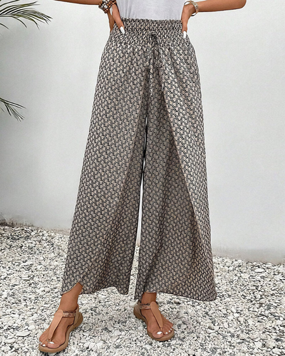 Sahara Relaxed Wide-Leg Trousers