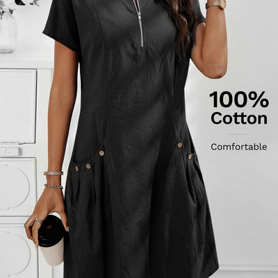 Everyday Ease Cotton Dress