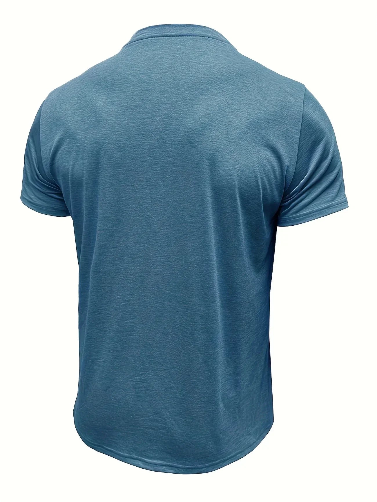 Saxon Elegant Round Neck T-Shirt With Pocket