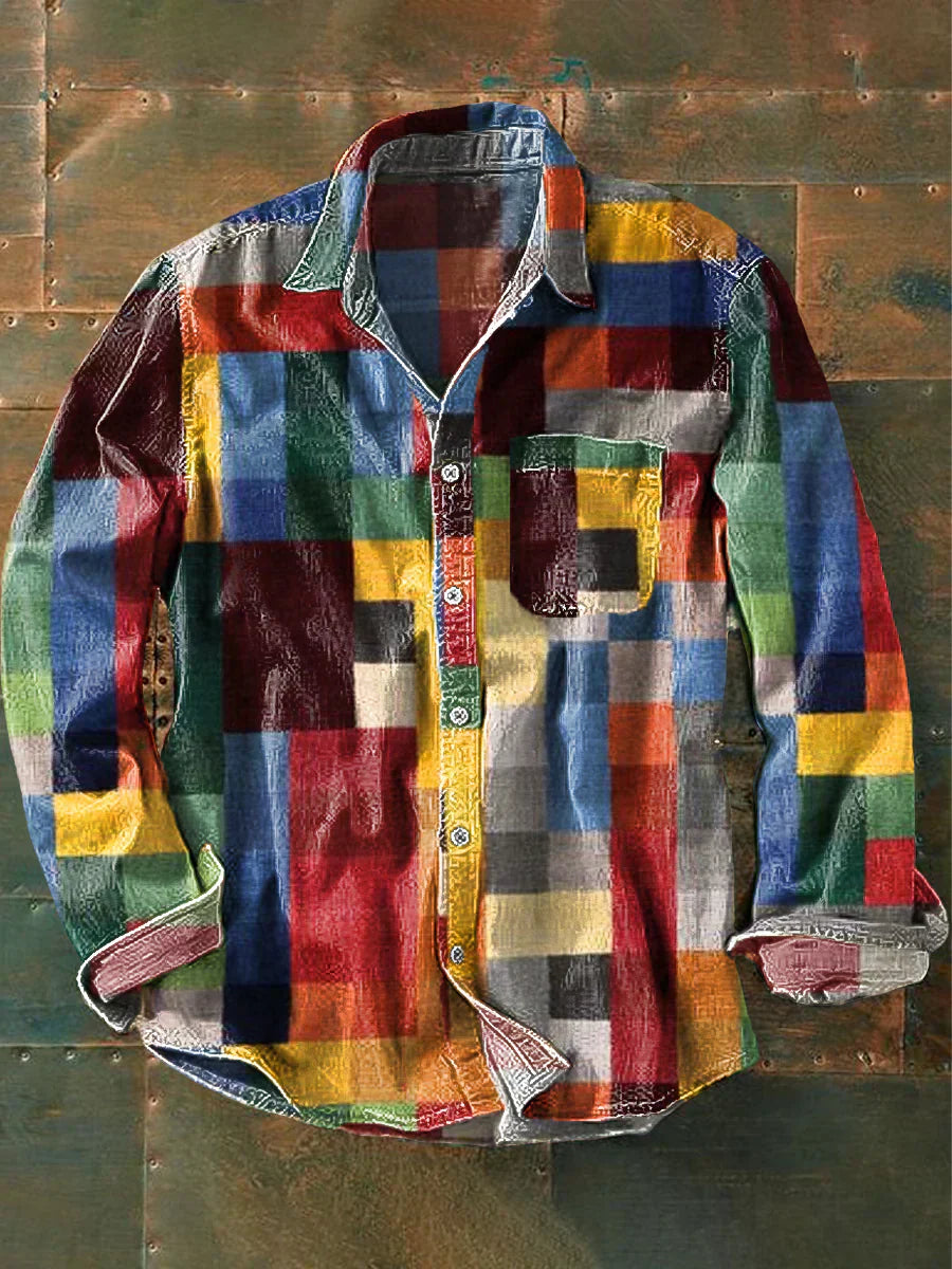 Mathias Long Sleeve Shirt with Pocket