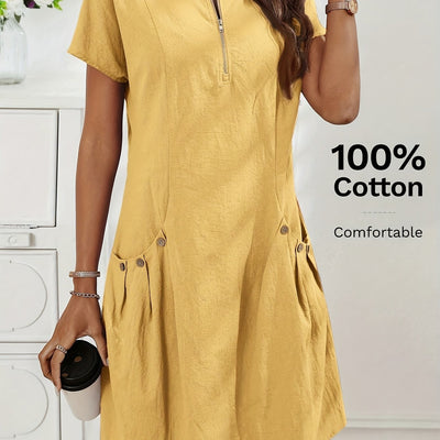 Everyday Ease Cotton Dress