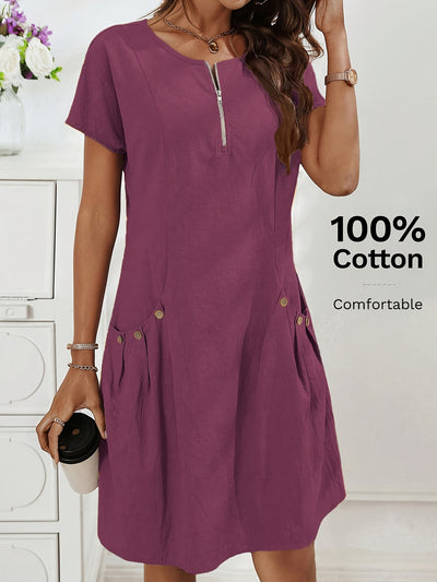 Everyday Ease Cotton Dress