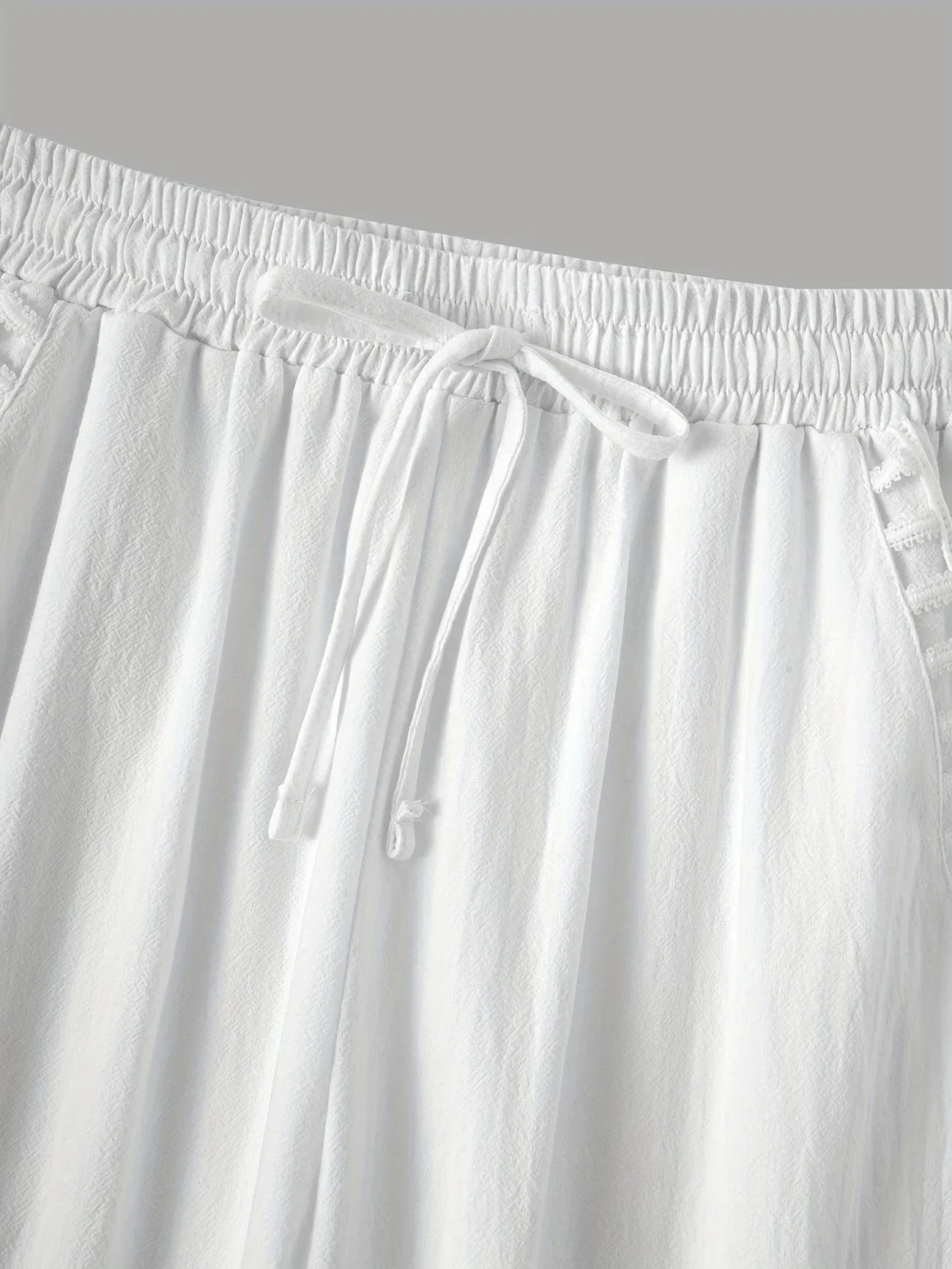 Tracey Contrast Trim Cropped Trousers