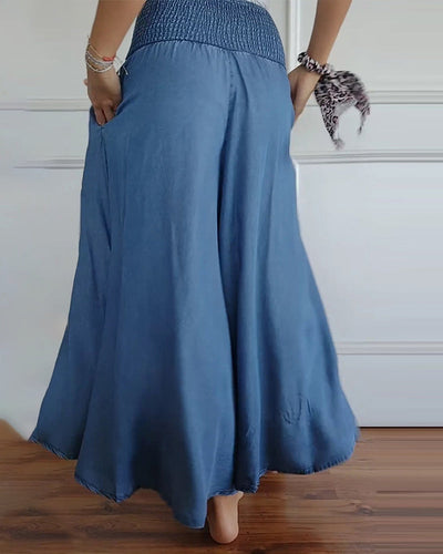 Mira Trousers With Elastic Waist