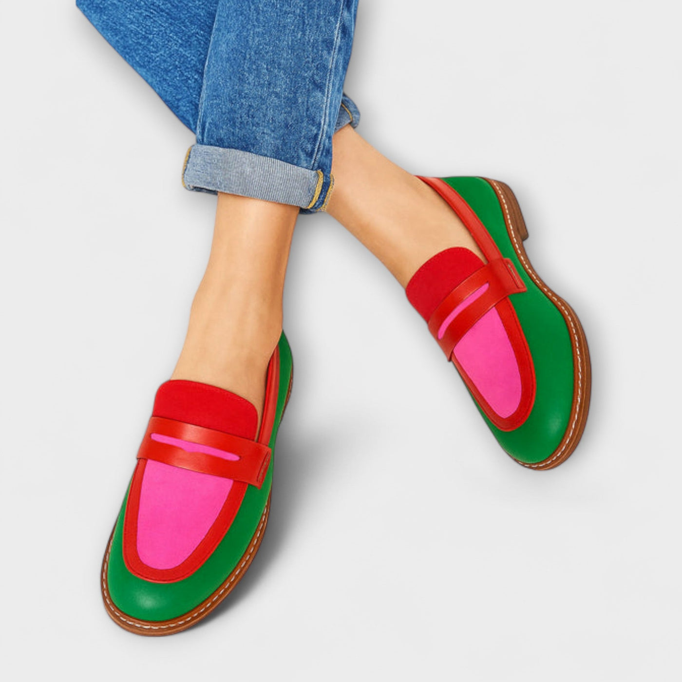 Nyla – Colorful Casual Style Moccasins