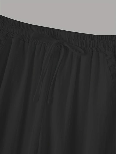 Tracey Contrast Trim Cropped Trousers