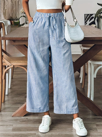 Leona Striped Trousers