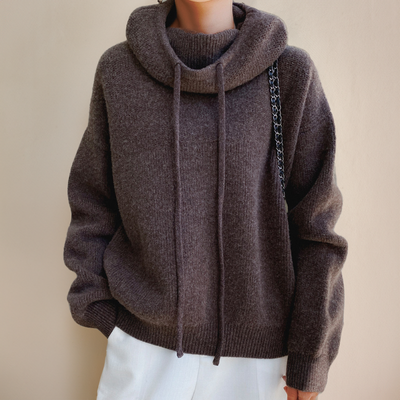 Elvire | Cozy Hooded Pullover