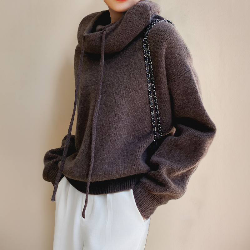 Elvire | Cozy Hooded Pullover
