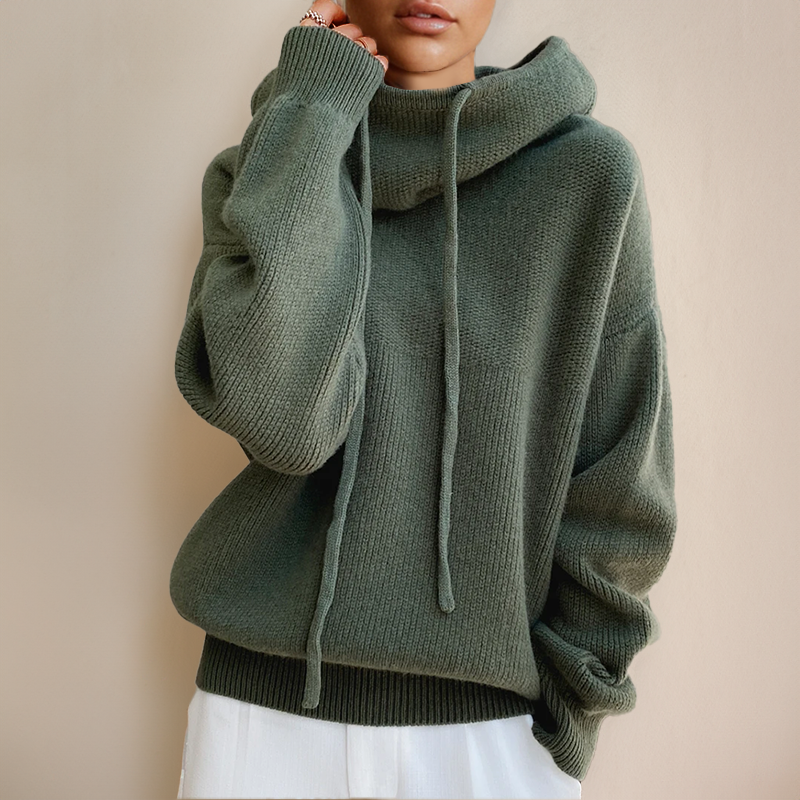 Elvire | Cozy Hooded Pullover