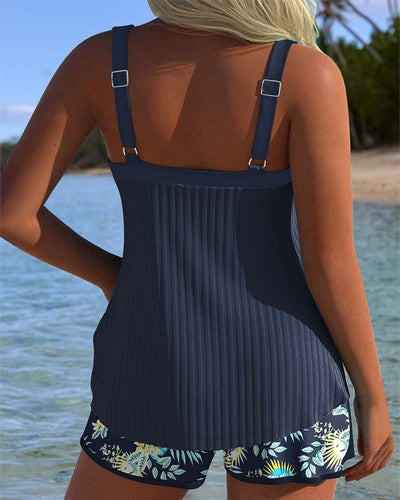 Clara™ | Floral Print Tankini Set